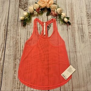 RARE NWT! Lululemon 105F Singlet *Mesh